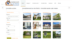 Desktop Screenshot of immobilien-roebel.de